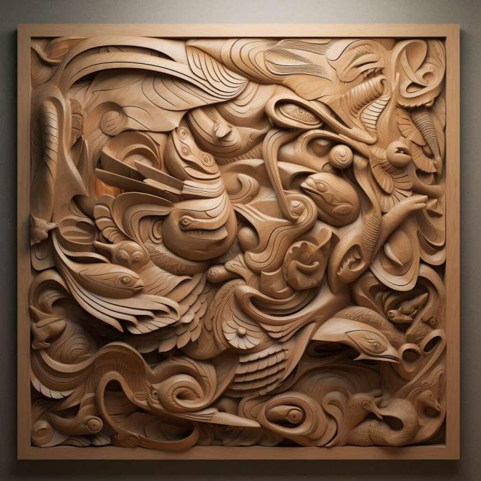 نموذج ثلاثي الأبعاد لآلة CNC 3D Art 